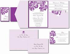 Wedding Invitations Lavender by Lavender Wedding Invitation A Vibrant Wedding Wedding Invitations Lavender