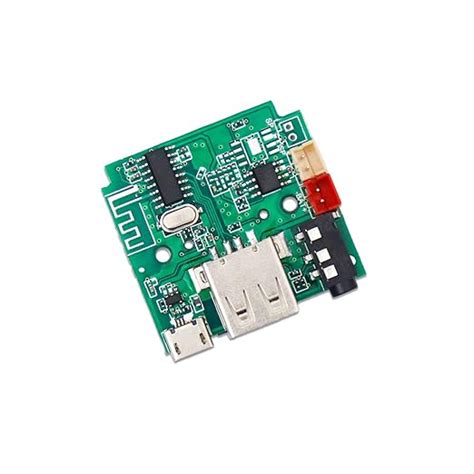 Electronic Spices 5V Bluetooth Amplifier FM USB AUX Card Wireless HI-FI ...