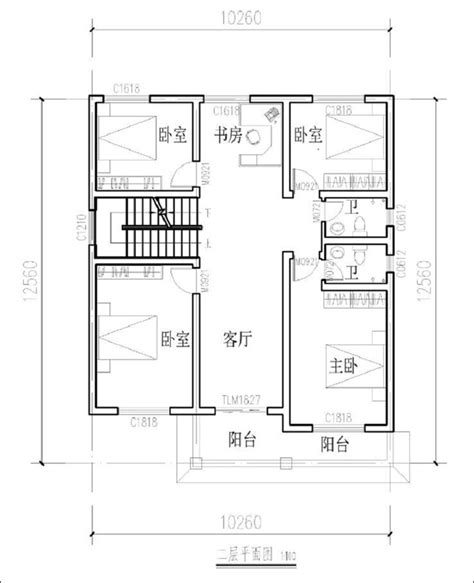 农村自建房设计图二层-滨江 万家星城-杭州19楼