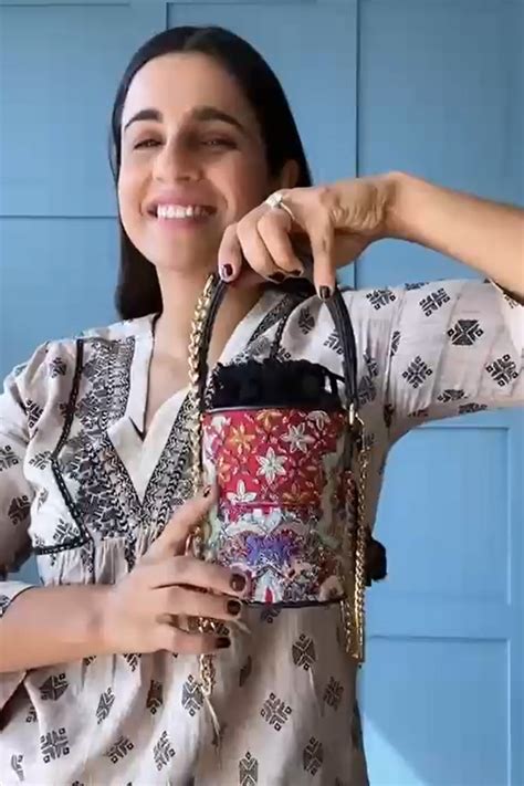 Gopalika Virmani with the Razia Bag – The Leather Garden