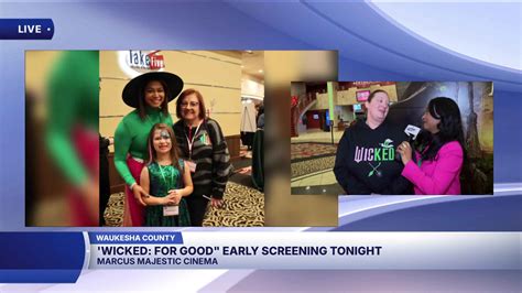 Marcus Theaters celebrates opening of 'Wicked: For Good'