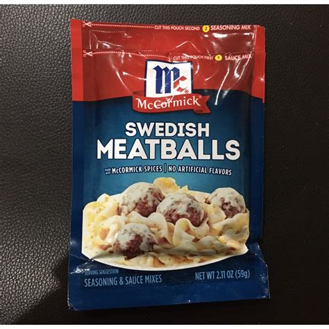 Mccormick Swedish Meatball Seasoning at Adela Spooner blog