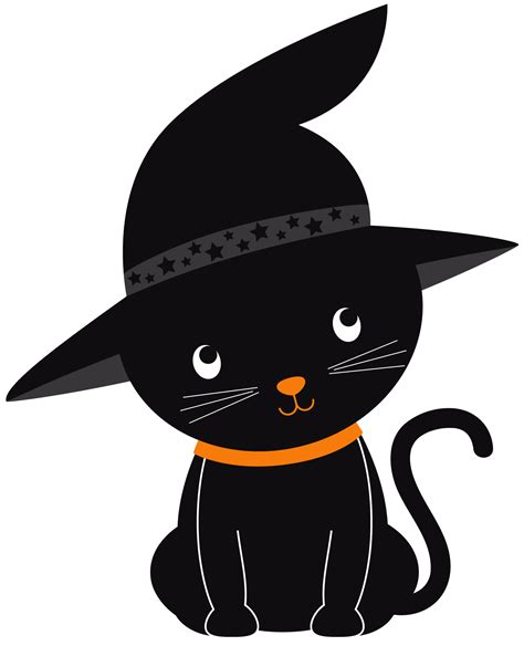 Cute Halloween Cat Clipart | Free download on ClipArtMag