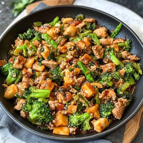 Teriyaki Turkey Stir Fry