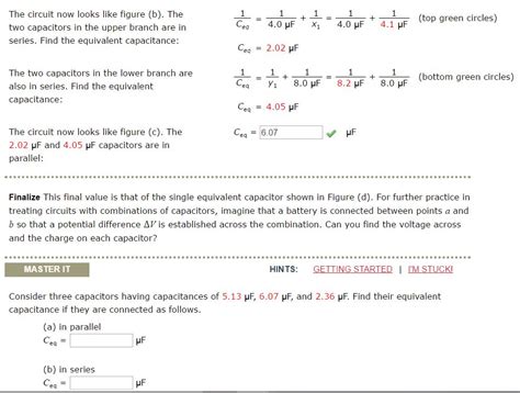 Image result for Equivalent Capacitance Calculation