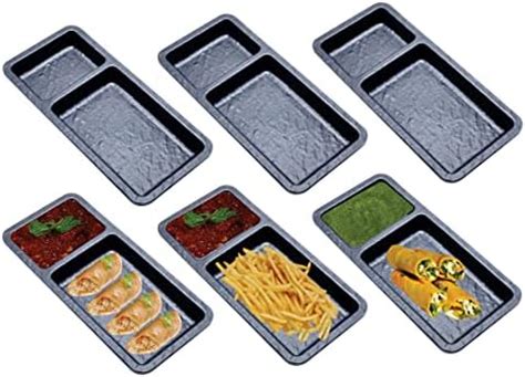 Buy ZIDO 6 Piece Exclusive Multi-Purpose Starter Platter for All Type ...
