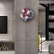 Buy Multicolor Agate Gemstone Round Clock | Agate Clock – Writings On ...