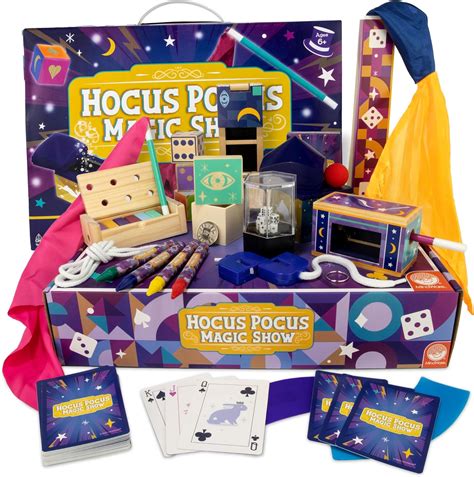 Amazon.com: MindWare Hocus Pocus Magic Show Magician Kit - Exciting ...