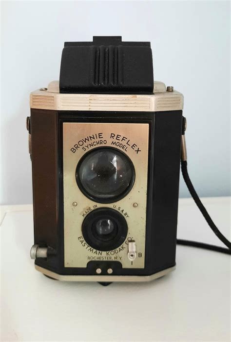 Kodak Brownie Reflex Synchro Model Camera, Retro Camera Collectible - Etsy