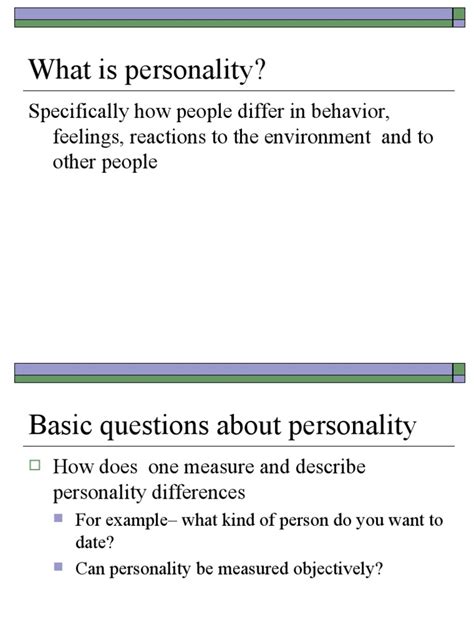 Personality Introduction 的图像结果