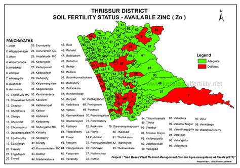 Panchayath level soil fertility maps