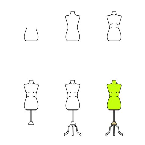 10+ Easy and Simple Mannequin Drawing Ideas - Drawing Photos