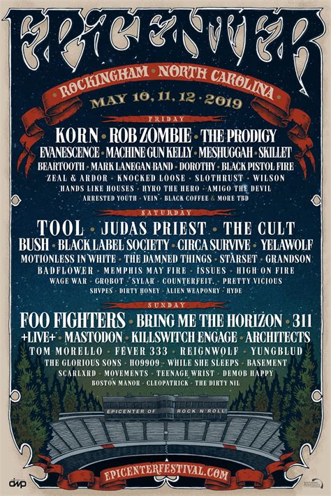 Epicenter Festival Announces Inaugural 2019 Lineup Featuring Foo ...