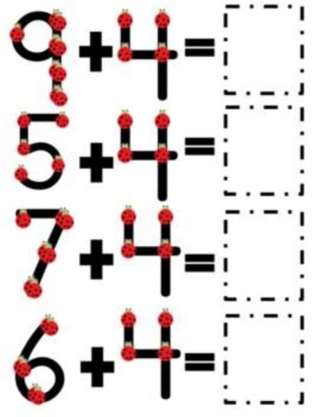 TouchMath Addition 的图像结果