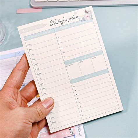 50pcs/Book Planner Notepad, Student Supplies Planning Paper, Personal ...