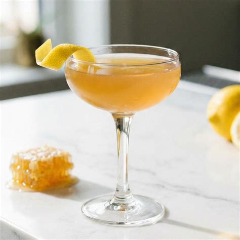 Bee's Knees Cocktail Recipe - Prohibition-Era Honey Gin Sour | Recitail