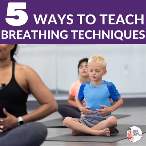 5 Ways to Teach Breathing Techniques to Kids | Kids Yoga Stories