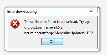 Image result for Minecraft Forge Installer Error Message Fix
