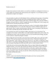 Image result for Module Activity Example