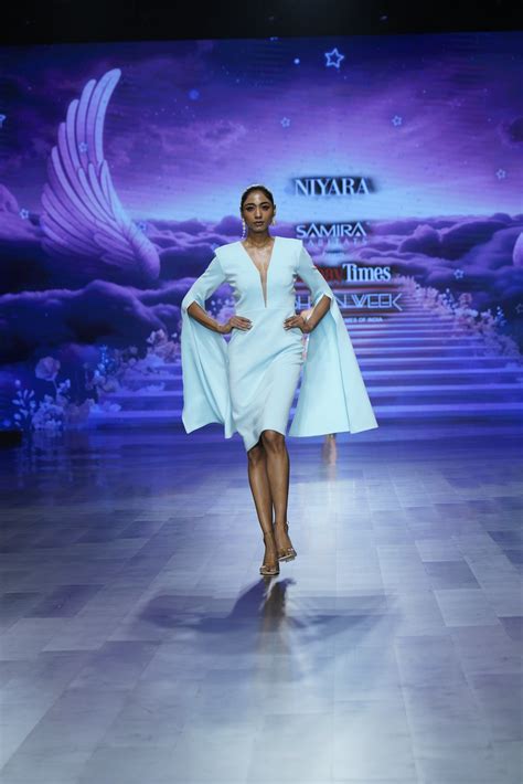 Sky Sovereign - Blue Cape Midi Dress | NIYARA India