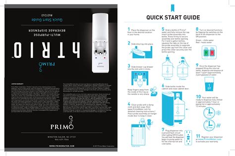 Primo Water 601240 hTrio multi-purpose beverage dispenser Product ...