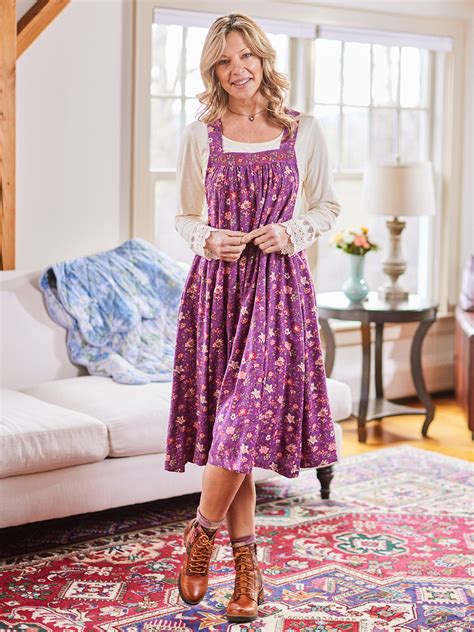 Merlot Pinafore Dress | Shop Beautiful Designs by April Cornell - Canada