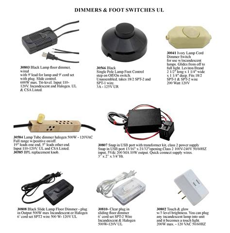 floor lamp switches | Lamp Repair | Lamp Parts | Lamp Shades | Barn ...