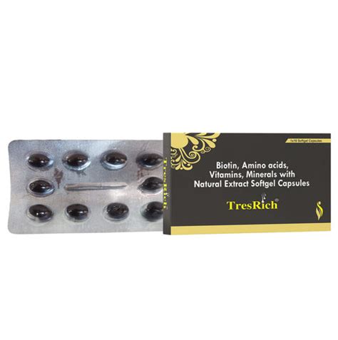 TresRich Soft Gel Capsules with Biotin – Skinska