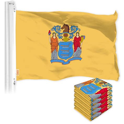 New Jersey Flag Trace New Jersey State Flag Craft | New Jersey State