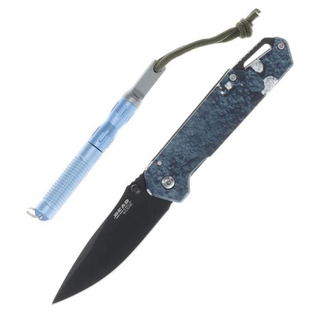 Bear Edge Folding Knife Drop Point Blade with Fire Starter 71836 ...