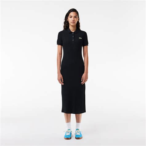Lacoste Women’s Polo-Style Midi Dress EF9129 | lacoste.pl | Zakupy Online