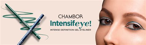 CHAMBOR Intense Definition Gel Eye Liner Pencil-Teal #106, Teal ...