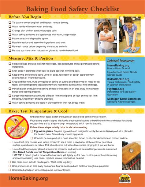 Image result for Baking Safety Tips