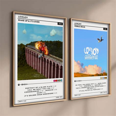 Music Album Art Canvas: Wake Up & It's Over Prints for Room Decor from ...