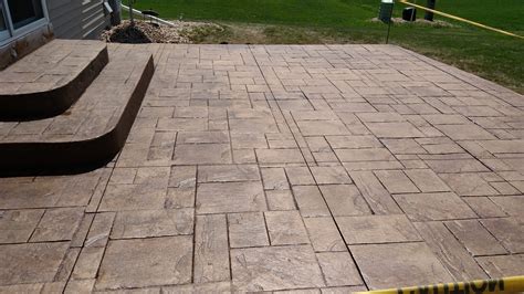 Ashlar Slate Stamped Concrete Master Tailors In Concrete Design