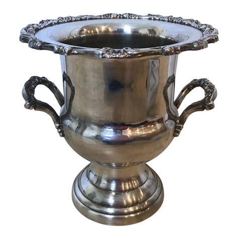 Vintage Silver Oneida Champagne Bucket | Chairish