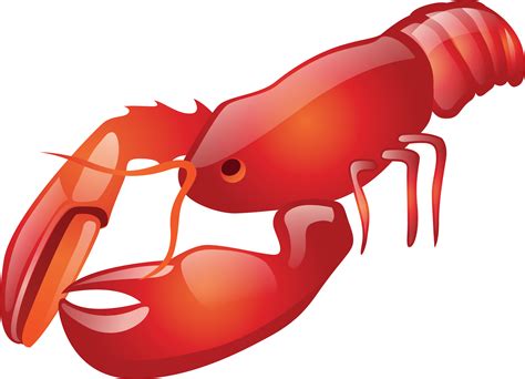 Lobster Vector, Sea Creature, Marine Life Free PNG