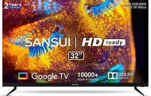 Sansui 80 Cm 32 Inch Hd Ready Led Smart Google Tv Reviews: Latest ...