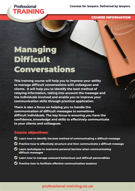 Image result for Difficult Conversations Training