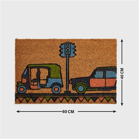 Buy Stencila Traffic Coir Printed Doormat - 40x60cm from Home Centre at ...