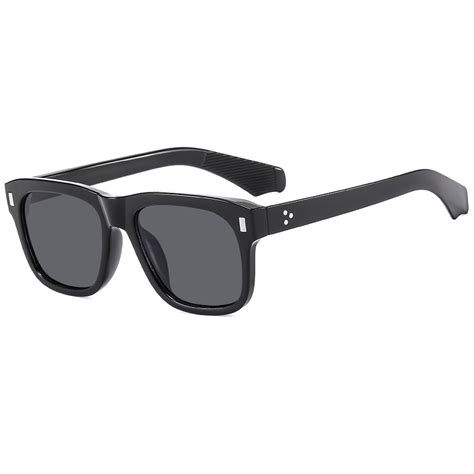 Shop Spider Black Rectangle Sunglasses – Timeless Edge
