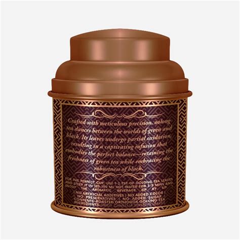 The Tea Ark Oolong Tea Leaves, Roasted Orthodox Herbal Tea, 50g