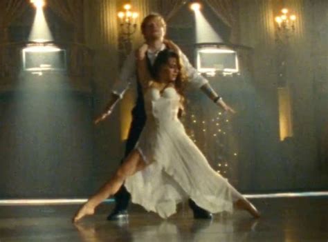 Ed Sheeran Tries Ballroom Dancing in New ''Thinking Out Loud'' Music ...