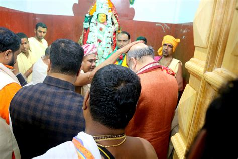 BJP National President Shri Amit Shah at Shri Vimalamba Pratishtha ...