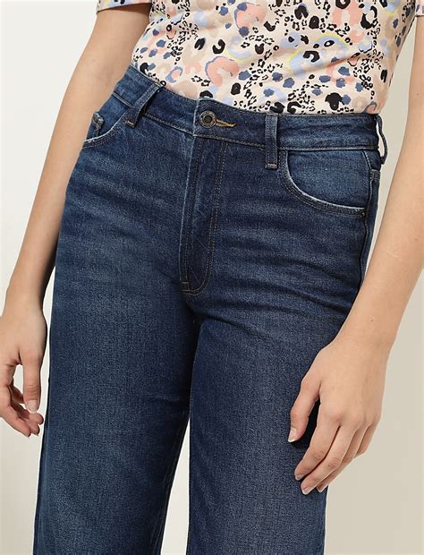Buy Solid Boyfriend Fit Jeans at Marks & Spencer