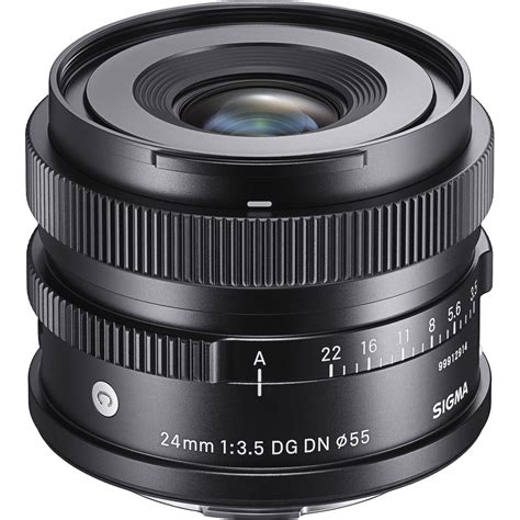 Sigma 24mm f/3.5 DG DN Contemporary Lens (Sony E) 404965 B&H