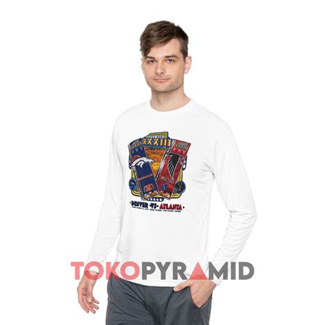 Vintage Denver Vs Atlanta NFL Super Bowl Shirt - TokoPyramid