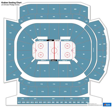 Climate Pledge Arena Seating Charts - RateYourSeats.com