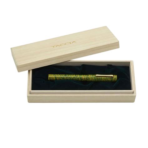 Taccia Hyakko Hisho II Fountain Pen - Matsuba (Limited Edition) – Makoba