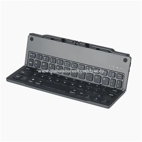Buy Wholesale China Portable Slim Bluetooth Keyboard Wireless Keyboard Mini Keyboard Foldable ...